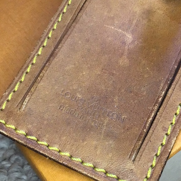 💯%✨Louis Vuitton✨💕Large luggage tag and strap - Picture 3 of 7